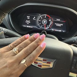 Sun Nails - Left hand
