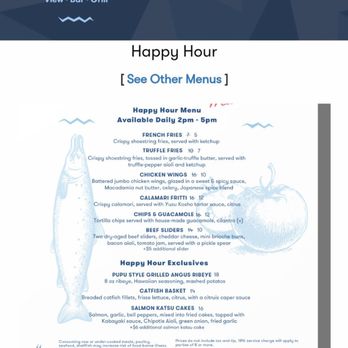 Deck. - Online happy hour menu - Hawaiian Near Me - Honolulu, Hawaii Deck. - Online happy hour menu - Hawaiian Near Me - Honolulu, Hawaii