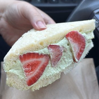Jane's Matcha - Strawberries and cream sando - Coffee & Tea Near Me - Jersey City, New Jersey Jane's Matcha - Strawberries and cream sando - Coffee & Tea Near Me - Jersey City, New Jersey