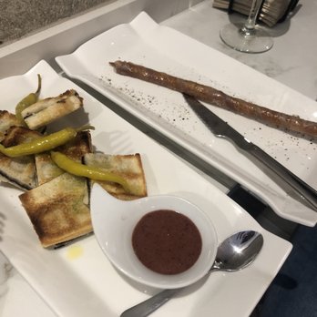 Matalauva - Bacon wrapped bread and black pudding waffles with bean paste - Bars Near Me - Donostia, SS