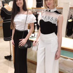 Lors du showroom privé de la boutique