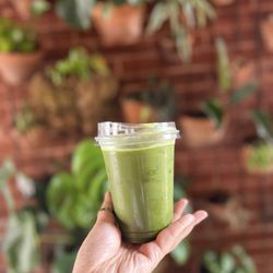 Iced Matcha Americano