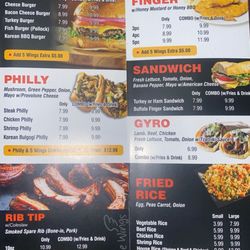 Prime Wings - Menu