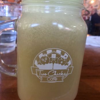 Two Chicks Cafe - Ginger Sun juice - Breakfast & Brunch Near Me - New Orleans, Louisiana