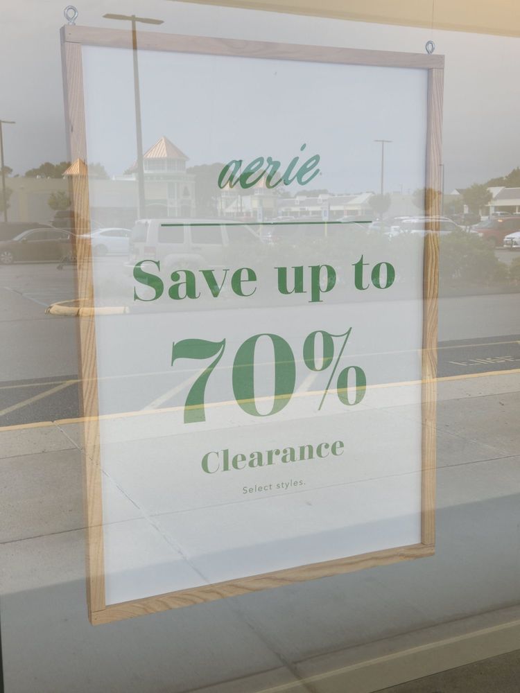 AERIE OUTLET STORE 12741 Ocean Gateway, Ocean City, Maryland