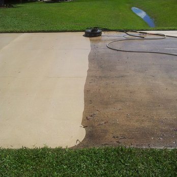 Broward Pressure - Landen with Broward Pressure, cleaning my drive way. - Pressure Washers Near Me