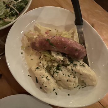 Cafe Katja - Homemade Emmentaler Sausage - German Near Me - New York, New York