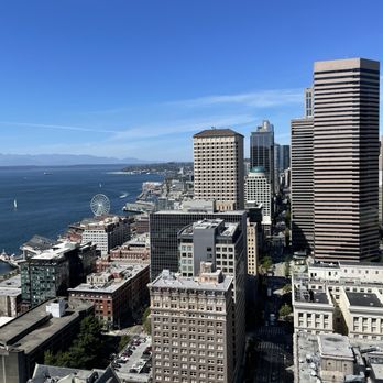Smith Tower Observatory Bar - View from the observatory - Cocktail Bars Near Me - Seattle, Washington Smith Tower Observatory Bar - View from the observatory - Cocktail Bars Near Me - Seattle, Washington