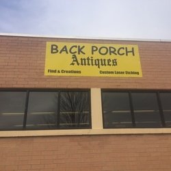 Sign on Building
Can see from road