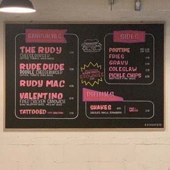 RUDY - Burgers Near Me - Toronto, Ontario RUDY - Burgers Near Me - Toronto, Ontario