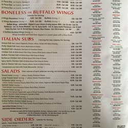 Gionino's Pizzeria of Pickerington - Menu-back