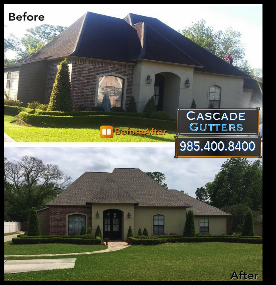 Slide of Cascade Gutters