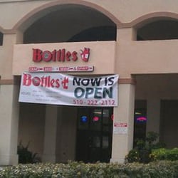 Bottles - Bottles with OPENING banner