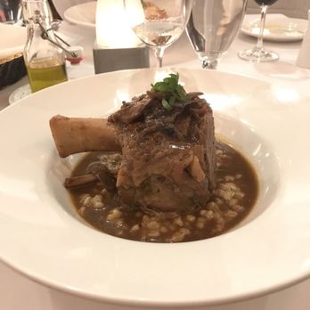 Ristorante Quattro - Pork shank with risotto - Italian Near Me - Montreal, Quebec
