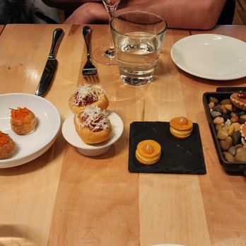 Richmond Station - Selection of canapés - Canadian (New) Near Me - Toronto, Ontario