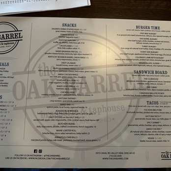 The Oak Barrel - Brasseries Near Me - Valley View, Ohio The Oak Barrel - Brasseries Near Me - Valley View, Ohio