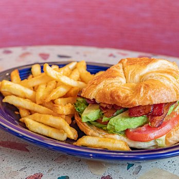 Stella's Fresh Brunch - a sandwich and french fries - Breakfast & Brunch Near Me - Pearland, Texas