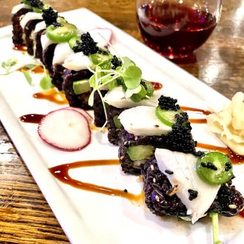 Shinsen Evanston - Black Widow Roll - Sushi Bars Near Me - Evanston, Illinois Shinsen Evanston - Black Widow Roll - Sushi Bars Near Me - Evanston, Illinois