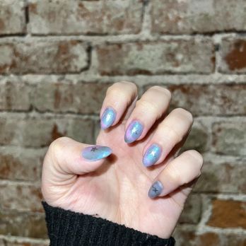 May Nails & Spa - Dip powder manicure with cat eye and nail art - Nail Salons Near Me - Homestead, Pennsylvania May Nails & Spa - Dip powder manicure with cat eye and nail art - Nail Salons Near Me - Homestead, Pennsylvania