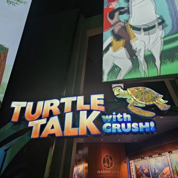Turtle Talk with Crush - Amusement Parks Near Me - Anaheim, California