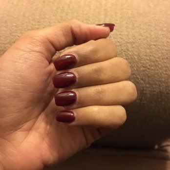Captivate Nail Spa - Acrylic- coffin shaped- spiced berry - Nail Salons Near Me - Fullerton, California Captivate Nail Spa - Acrylic- coffin shaped- spiced berry - Nail Salons Near Me - Fullerton, California