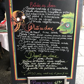 Le Chouchou - Daily menu - International Near Me - Paris, 75 Le Chouchou - Daily menu - International Near Me - Paris, 75