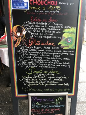 Menu photo 2 Le Chouchou Paris, 75 Menu photo 2 Le Chouchou Paris, 75