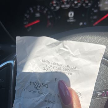Domino's Pizza - This is the thing I ordered, but it shows the location - Pizza Near Me - Oakley, California Domino's Pizza - This is the thing I ordered, but it shows the location - Pizza Near Me - Oakley, California