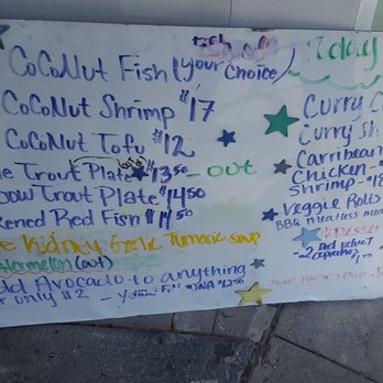 Coco Hut - Menu July 2018 - Caribbean Near Me - New Orleans, Louisiana