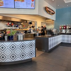 Habit Burger & Grill - Inside order counter