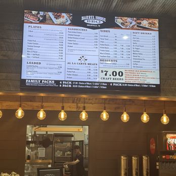 Barrell House BBQ - Menu - Barbeque Near Me - Shelbyville, Tennessee Barrell House BBQ - Menu - Barbeque Near Me - Shelbyville, Tennessee