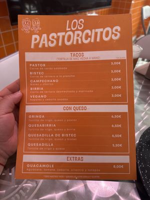 Menu photo 1 Los Pastorcitos Madrid, M