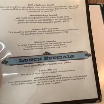 The Oak Table Cafe - Specials - Breakfast & Brunch Near Me - Sequim, Washington