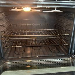 Inside of oven Inside of oven