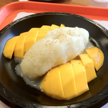 MaDee Thai Kitchen - Mango Sticky Rice!! - Thai Near Me - Costa Mesa, California