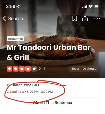 Mr. Tandoori Urban Bar and Grill by null