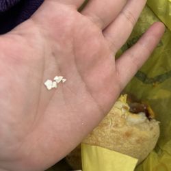 McDonald's - The egg shells from the sausage egg McMuffin