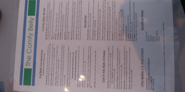 Menu photo 5 The Comfy Belly Virginia Beach, VA Menu photo 5 The Comfy Belly Virginia Beach, VA