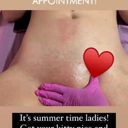 Find Yourself Beauty - Brazilian Wax done for this client. Left her smooth and clean! She was very pleased. I offer hard wax & sugaring. (This was done w/hard wax)