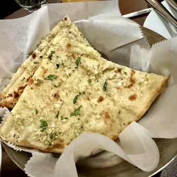 The Desi Accent - Garlic mozzarella naan - Indian Near Me - Lombard, Illinois