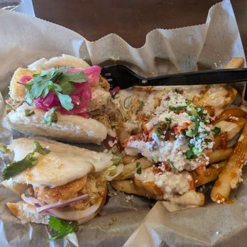 Hot Asian Buns - Bao and kimchi fries - Asian Fusion Near Me - Sanford, Florida