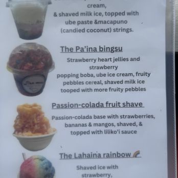 Aloha Made Shave Ice - Shaved Ice Near Me - Lahaina , Hawaii