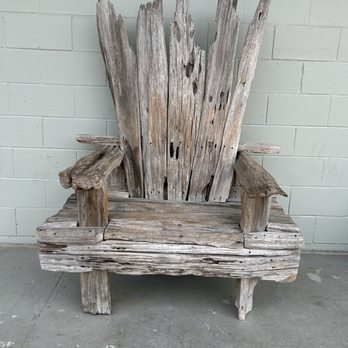 Duffy's - Chair made of Cypress Wood. - Gas Stations Near Me - Pierre Part, Louisiana