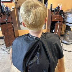 Dark brown to ash blonde