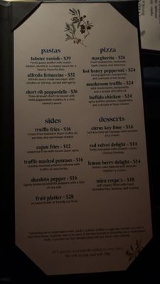Menu photo 3 Mira New York, NY Menu photo 3 Mira New York, NY