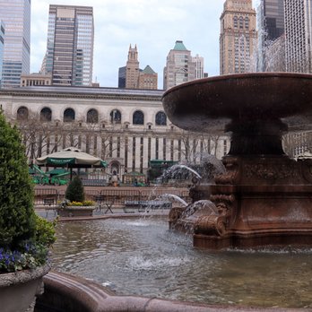 Bryant Park - Fountain - Parks Near Me - New York, New York Bryant Park - Fountain - Parks Near Me - New York, New York