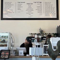 Serendipity Roasting - Coffee menu