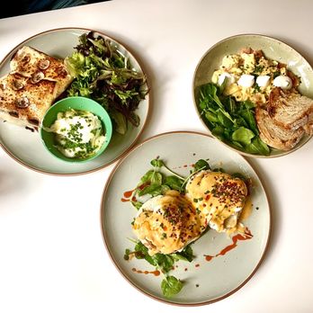 B Bistro + Bakery - Crab Eggs Benedict, Smoked Salmon Scramble, and the Croque Monsieur - Bakeries Near Me - Miami, Florida B Bistro + Bakery - Crab Eggs Benedict, Smoked Salmon Scramble, and the Croque Monsieur - Bakeries Near Me - Miami, Florida