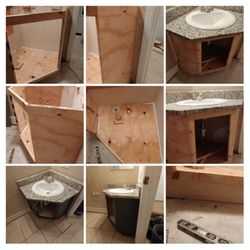 Sweet Po Concierge Services - Bathroom sink reconstruction