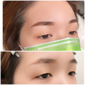 Lai PMU Beauty - Ombré 霧眉 Before & After - Permanent Makeup Near Me - Arcadia, California Lai PMU Beauty - Ombré 霧眉 Before & After - Permanent Makeup Near Me - Arcadia, California